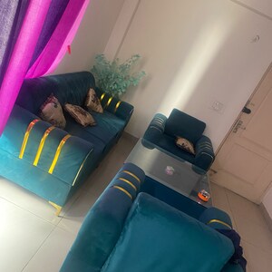 Living Room in 2 BHK Apartment at Value Infra Meadows Vista1, Sikrod – for Sale