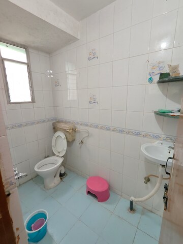 Bathroom in 1 BHK Apartment at Wadgaon Sheri – for Rent