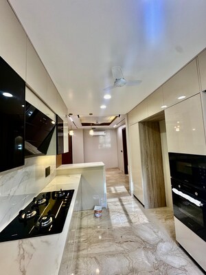 Kitchen in 4 BHK Builder Floor at Central Park 3 Flower Valley, Sohna Sector 33 – for Sale