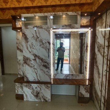 Living Room in 2 BHK Apartment at Nilaya Greens, Sikrod – for Rent