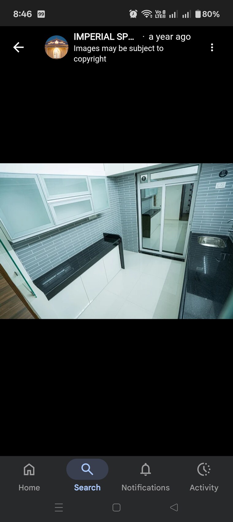 Kitchen, imperial-splendora 1 Bedroom 658 Sq.Ft. Apartment In Vasai East Palghar 9150743