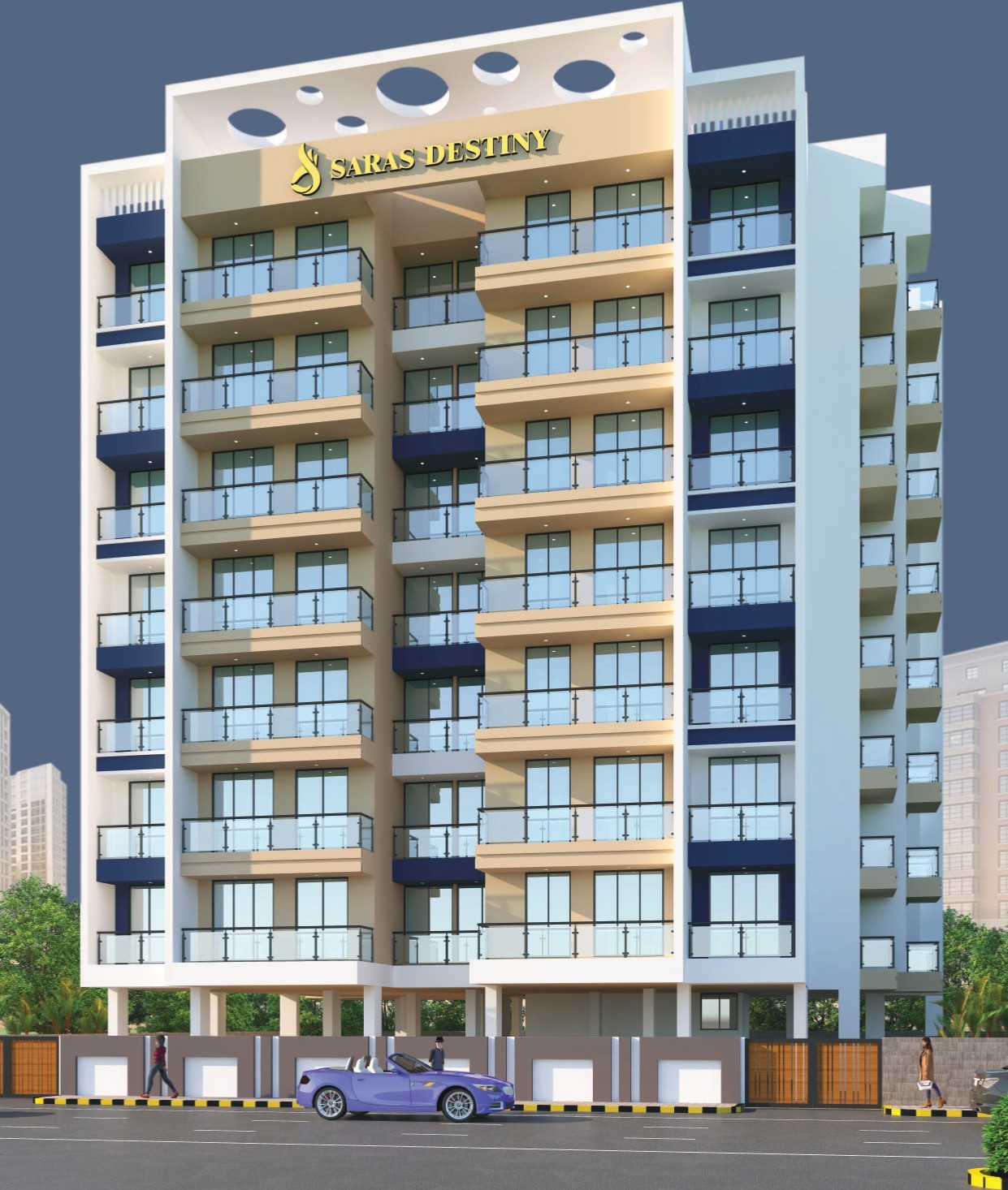 2 BHK Apartment For Sale in Hi Tech Saras Destiny