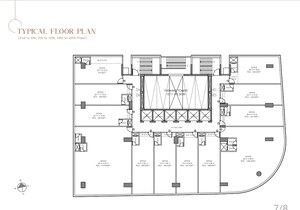 Floor Plan in  Office Space at Jayant 12 Pegasus, Bandra East – for Sale