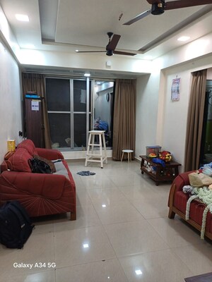 Living Room in 2 BHK Apartment at Kopar Khairane – for Sale