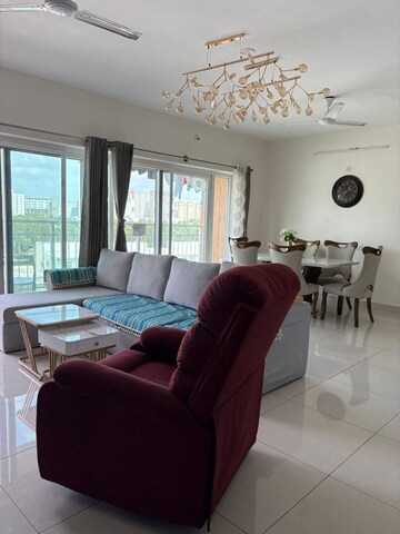 Living Room in 3 BHK Apartment at SJR Palazza City, Sarjapur Road – for Rent