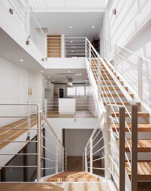 Staircase in 4 BHK Villa at Sarjapur – for Sale