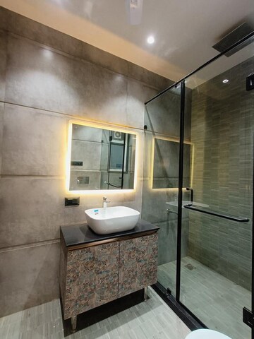 Bathroom in 3 BHK Apartment at Conscient Heritage One, Sector 62 – for Rent