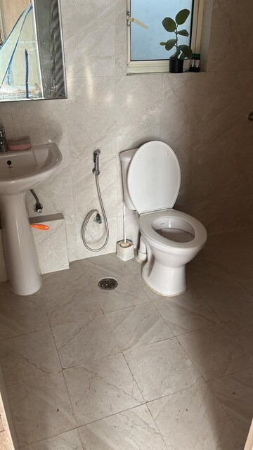 Bathroom in 3 BHK Builder Floor at Puri Aman Vilas, Sector 89 – for Rent