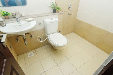 Bathroom in 2.5 BHK Apartment at Stellar Jeevan, Sector 1 Greater Noida – for Sale