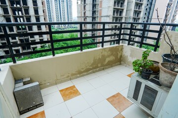 Balcony in 2.5 BHK Apartment at Stellar Jeevan, Sector 1 Greater Noida – for Sale