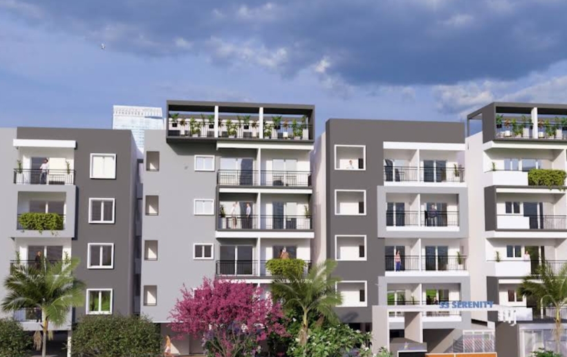 2 BHK + Pooja Room 1065 Sq.Ft. Apartment in SS Serenity Sarjapur