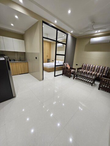 Staircase in 1 BHK Apartment at Krisumi Waterfall Suites, Sector 36a – for Rent