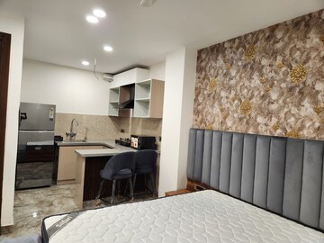 Kitchen in 1 BHK Apartment at Krisumi Waterfall Suites, Sector 36a – for Rent