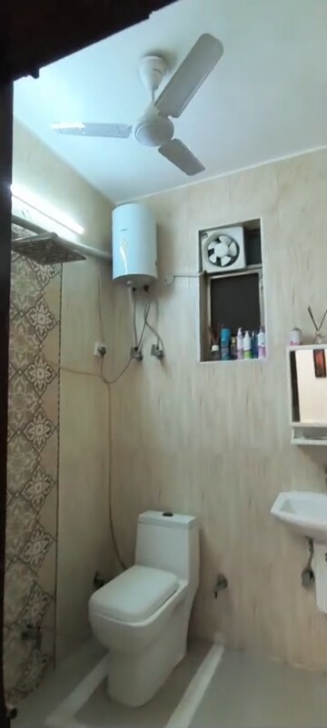 Bathroom in 3 BHK Builder Floor at Shakti Khand 2 – for Sale