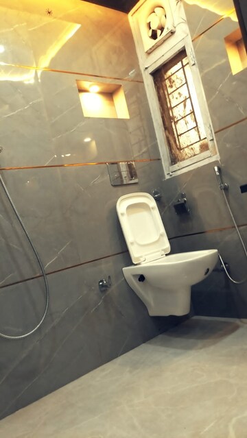 Bathroom in 2 BHK Apartment at Vasant Kunj – for Rent