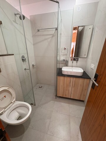 Bathroom in 3 BHK Apartment at Godrej Meridien, Sector 106 – for Rent