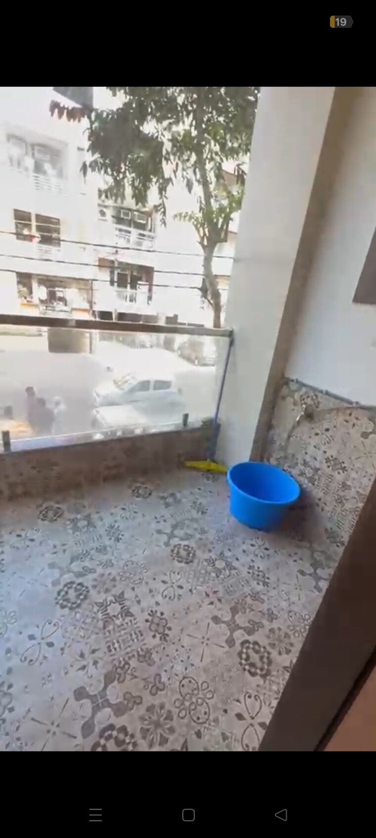 Balcony, niti khand i 3 Bedroom 1200 Sq.Ft. Builder Floor In Niti Khand I Ghaziabad 9151088