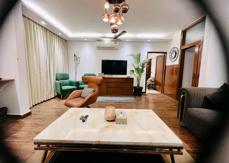 Bedroom, greater kailash ii 3 Bedroom 258 Sq.Ft. Builder Floor In Greater Kailash ii Delhi 9151123