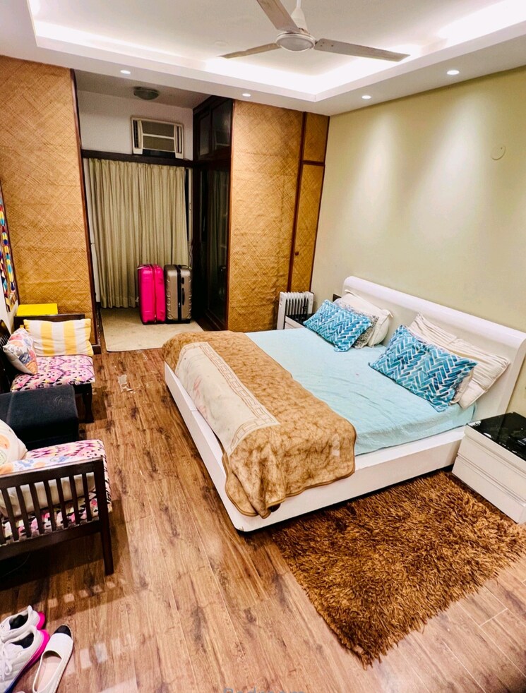 Bedroom, greater kailash ii 3 Bedroom 258 Sq.Ft. Builder Floor In Greater Kailash ii Delhi 9151123