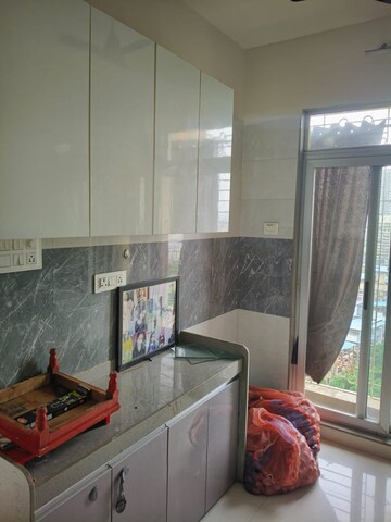 Kitchen in 1 BHK Apartment at Neelkanth Alpine, Ghansoli – for Rent