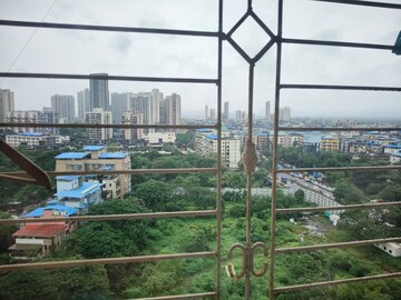 Balcony in 1 BHK Apartment at Neelkanth Alpine, Ghansoli – for Rent