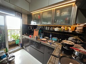 Kitchen in 2 BHK Apartment at Soham Tropical Lagoon, Ghodbunder Road – for Sale