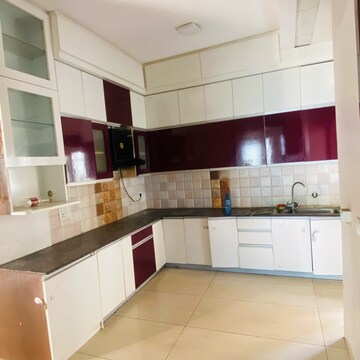 Kitchen in 3 BHK Apartment at Gaur Sportswood, Sector 79 – for Rent