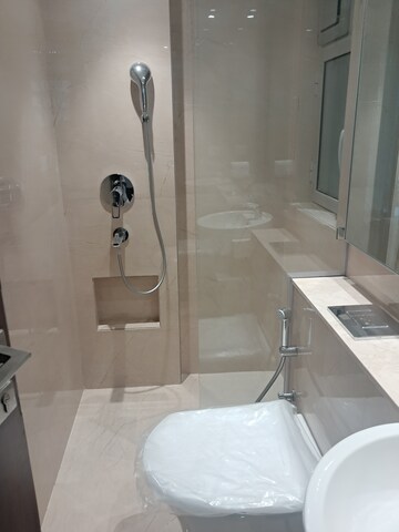 Bathroom in 2 BHK Apartment at Hiranandani Highland, Powai – for Rent