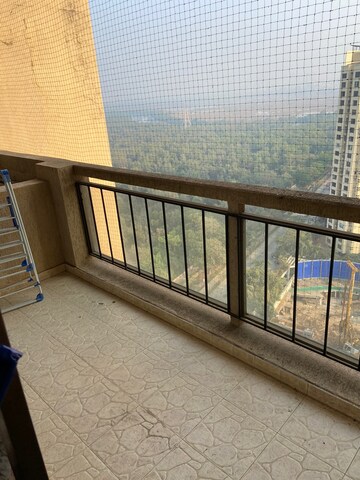 Balcony in 3.5 BHK Apartment at Oberoi Sky Gardens, Andheri West – for Rent
