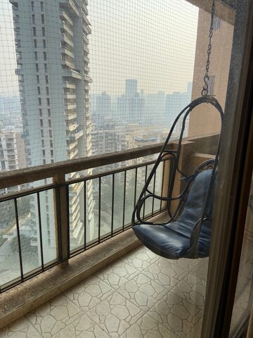 Balcony in 3.5 BHK Apartment at Oberoi Sky Gardens, Andheri West – for Rent