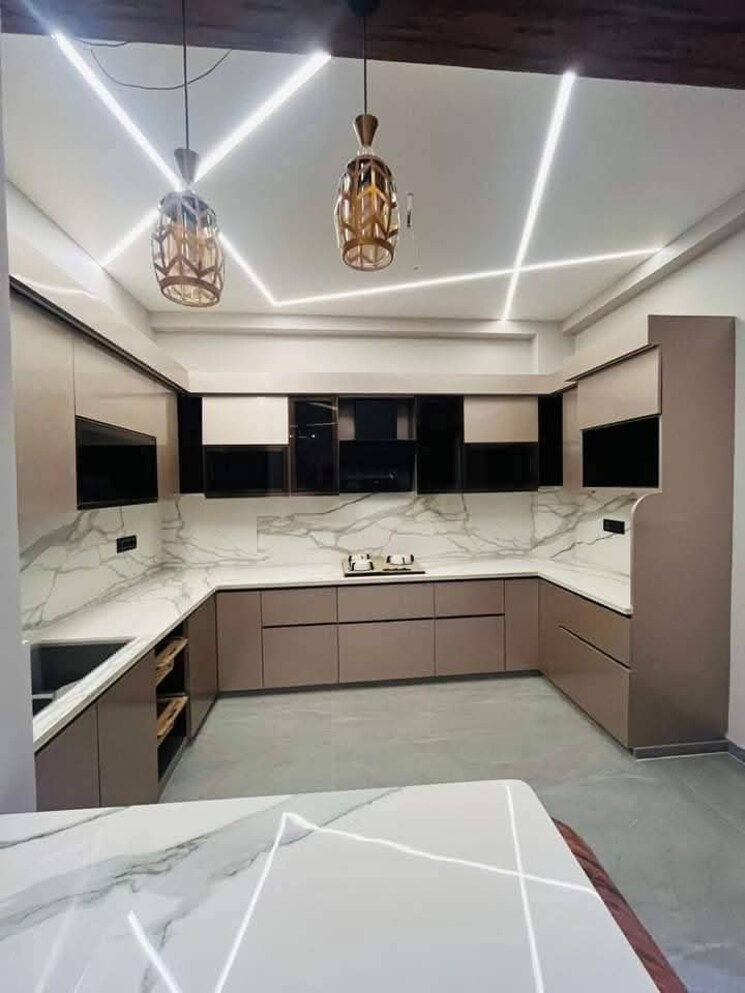 Kitchen, freedom fighters enclave 3 Bedroom 1800 Sq.Ft. Builder Floor In Freedom Fighters Enclave Delhi 9151217