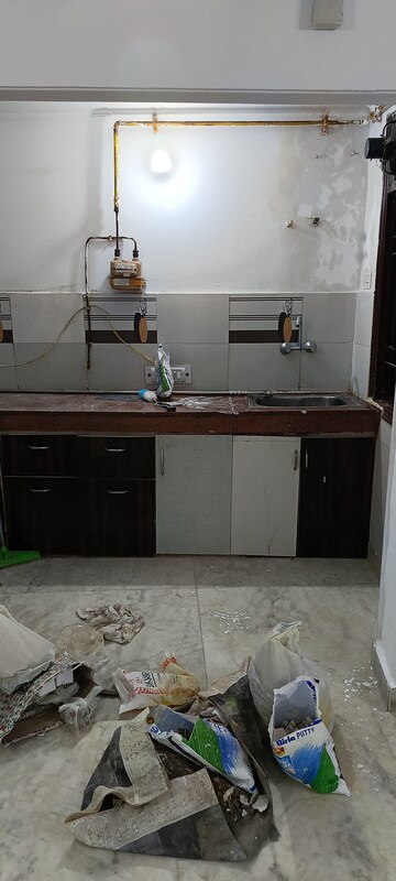 Kitchen in 3 BHK Builder Floor at Saket – for Rent