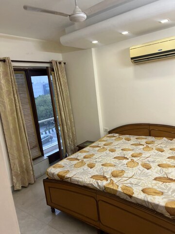 Bedroom in 2 BHK Builder Floor at Freedom Fighters Enclave – for Rent