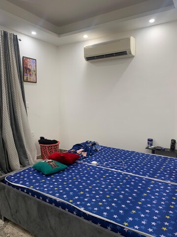Bedroom in 3 BHK Builder Floor at Freedom Fighters Enclave – for Rent