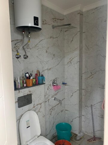 Bathroom in 3 BHK Builder Floor at Freedom Fighters Enclave – for Rent