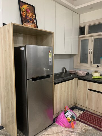 Kitchen in 3 BHK Builder Floor at Freedom Fighters Enclave – for Rent