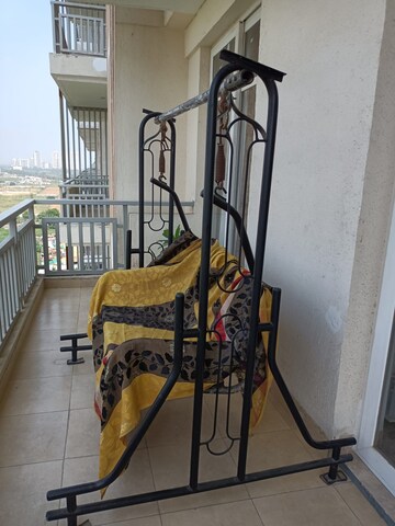 Staircase in 3.5 BHK Apartment at SS The Leaf, Sector 85 – for Rent