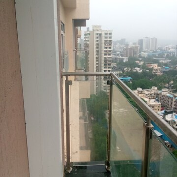 Balcony in 2 BHK Apartment at Unnat Nagar CHS, Goregaon West – for Rent