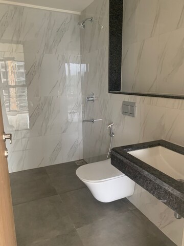 Bathroom in 2 BHK Apartment at Lodha Woods, Kandivali East – for Rent