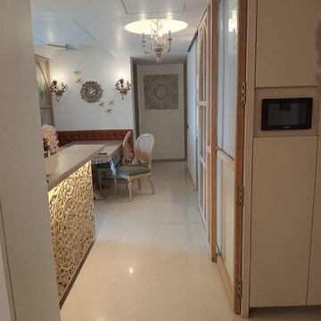 Living Room in 3 BHK Apartment at Rustomjee Paramount F Wing, Vithaldas Nagar – for Rent