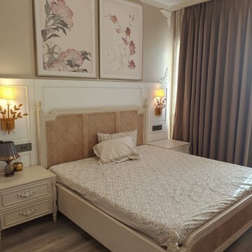 Bedroom in 3 BHK Apartment at Rustomjee Paramount F Wing, Vithaldas Nagar – for Rent
