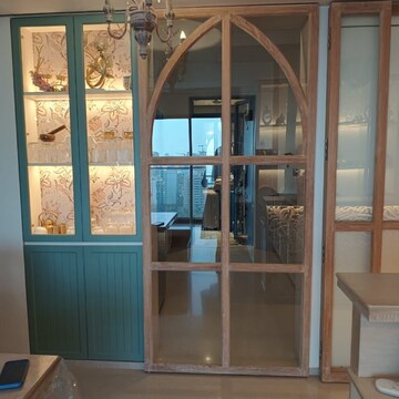 Building Lobby in 3 BHK Apartment at Rustomjee Paramount F Wing, Vithaldas Nagar – for Rent