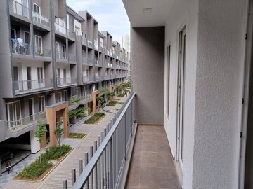 Balcony in 3 BHK Apartment at Smart World Orchard, Sector 61 – for Rent