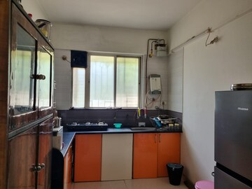 Kitchen in 3 BHK Apartment at GK Rose Valley, Pimple Saudagar – for Sale
