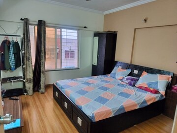 Bedroom in 3 BHK Apartment at GK Rose Valley, Pimple Saudagar – for Sale