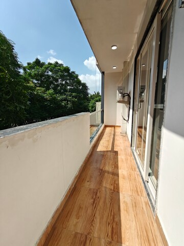 Balcony in 3 BHK Builder Floor at The 4 Aces CHS, Sector 43 – for Rent