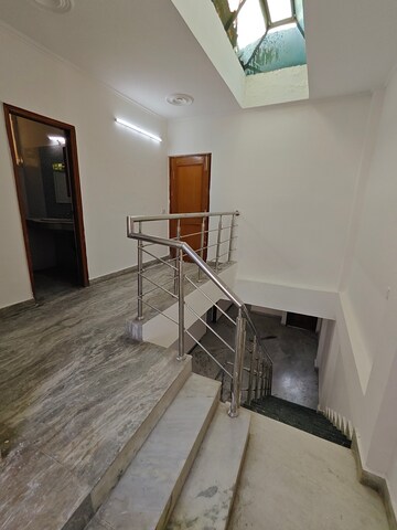 Staircase in 4 BHK Independent House at Ansal Sushant Lok I, Sector 43 – for Rent