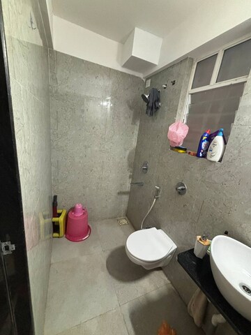 Bathroom in 2 BHK Apartment at Nirman Altius, Kharadi – for Rent