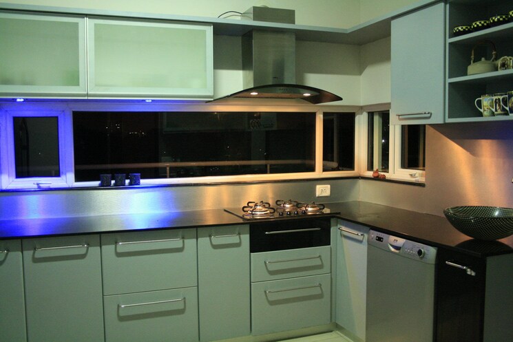 Kitchen, citilights-rustique 3 Bedroom 3250 Sq.Ft. Penthouse In Whitefield Bangalore 9151546