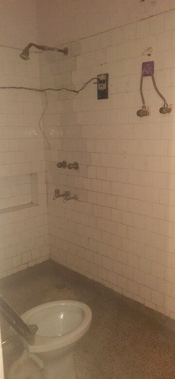 Bathroom in 2 BHK Apartment at Vasant Kunj – for Rent